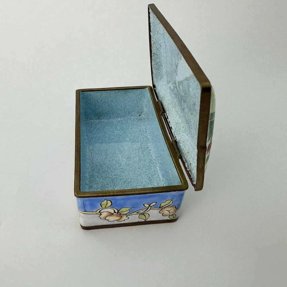 Chinemel enamel box
